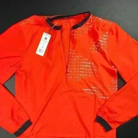 💰HUGE CLEARANCE SALE 💰 NWT  Hoka One One Men’s 1/2 Zip Wind Shell - Picture 3 of 7